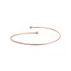 Diamond Hoop Single-row Bangle