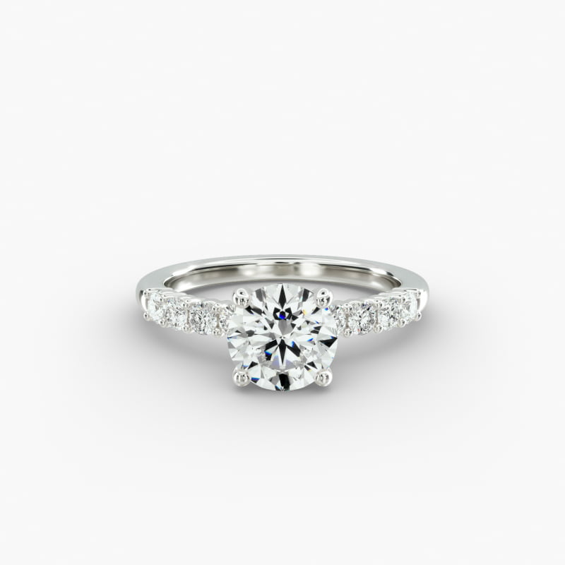 Prong Set Diamond Engagement Ring