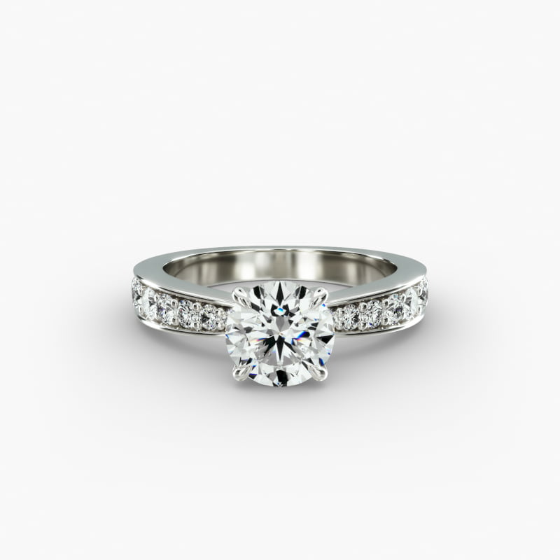 Perfect Pavé Engagement Ring