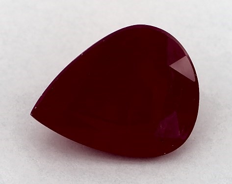 2.15 Carat Pear Natural Ruby