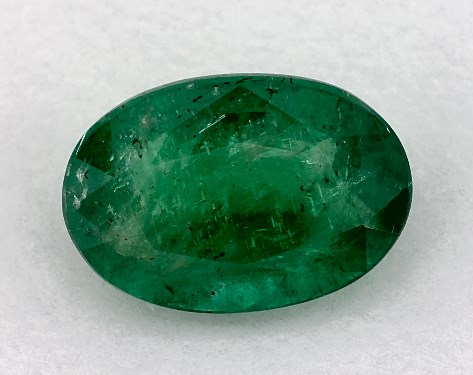 2.20 Carat Oval Natural Green Emerald