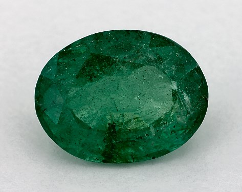 2.44 Carat Oval Natural Green Emerald