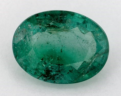 2.51 Carat Oval Natural Green Emerald