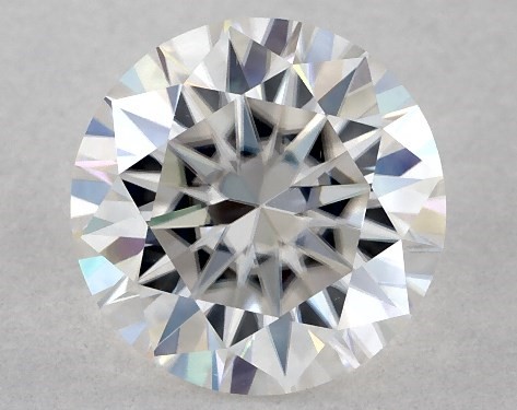 2.06 Carat Round Moissanite