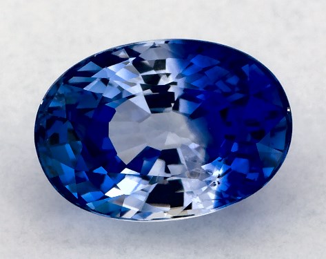2.06 Carat Oval Natural Blue Sapphire