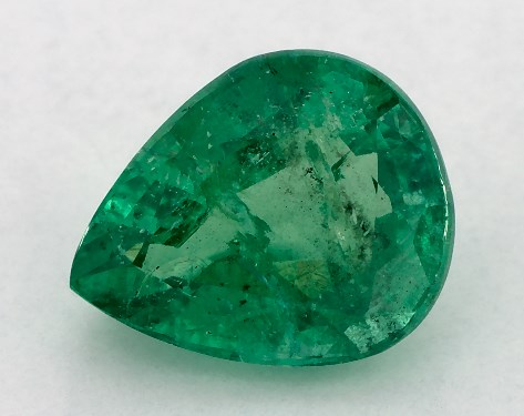 2.29 Carat Pear Natural Green Emerald