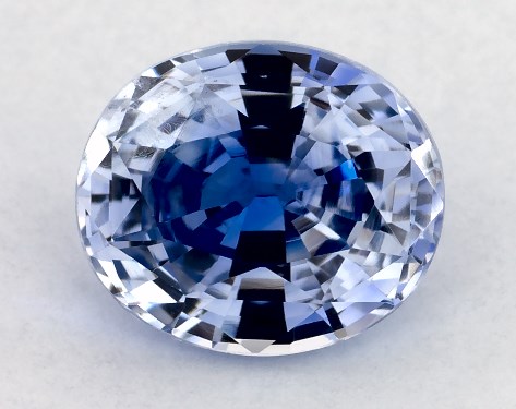 2.05 Carat Oval Natural Blue Sapphire