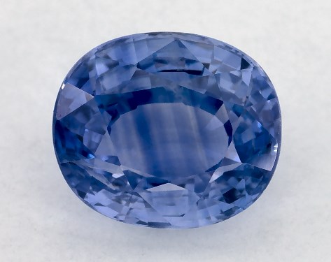 2.22 Carat Oval Natural Blue Sapphire