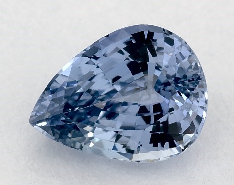 2.31 Carat Pear Natural Blue Sapphire