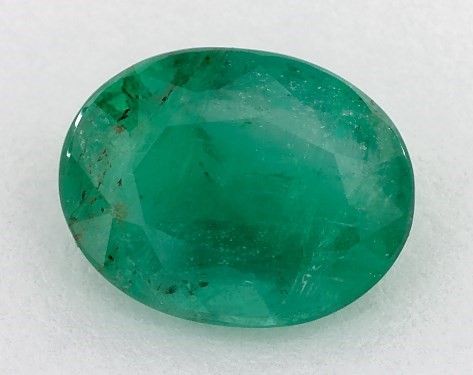 2.57 Carat Oval Natural Green Emerald