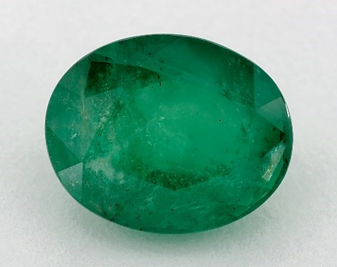 4.23 Carat Oval Natural Green Emerald