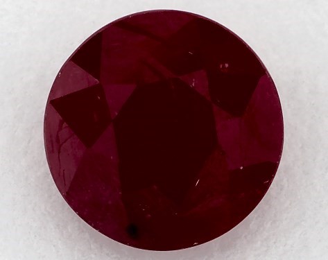 2.61 Carat Round Natural Ruby