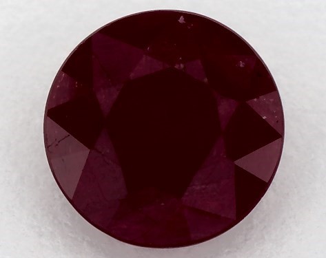 2.62 Carat Round Natural Ruby