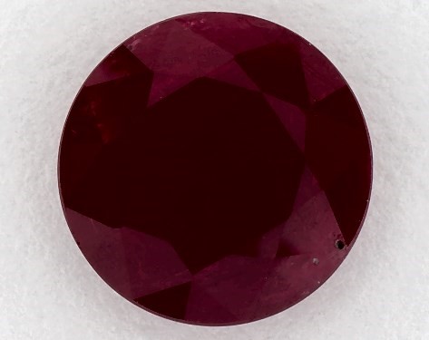 3.05 Carat Round Natural Ruby