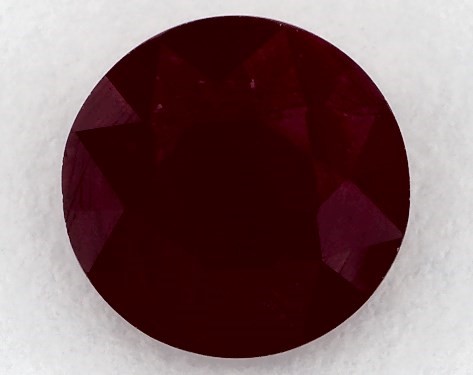 2.29 Carat Round Natural Ruby
