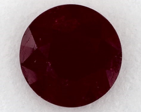 2.48 Carat Round Natural Ruby