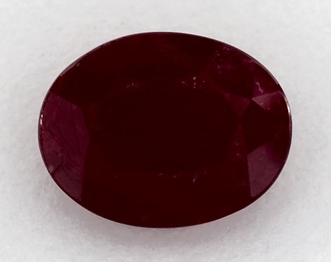 2.29 Carat Oval Natural Ruby