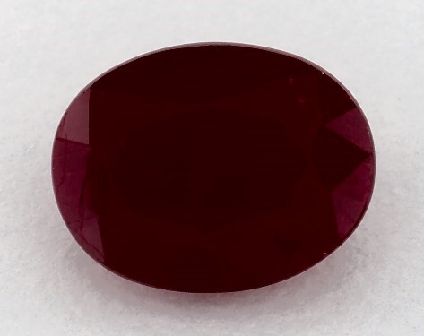 2.36 Carat Oval Natural Ruby