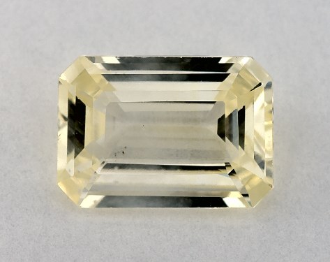 3.06 Carat Emerald Natural Yellow Sapphire