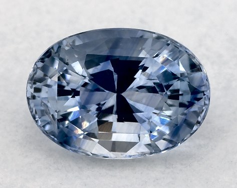 2.33 Carat Oval Natural Blue Sapphire
