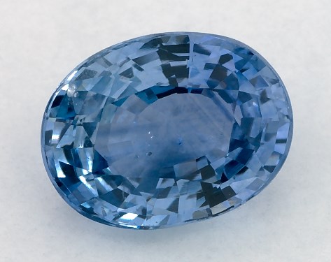 2.02 Carat Oval Natural Blue Sapphire