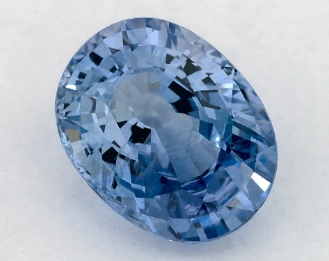 2.04 Carat Oval Natural Blue Sapphire