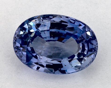 2.27 Carat Oval Natural Blue Sapphire
