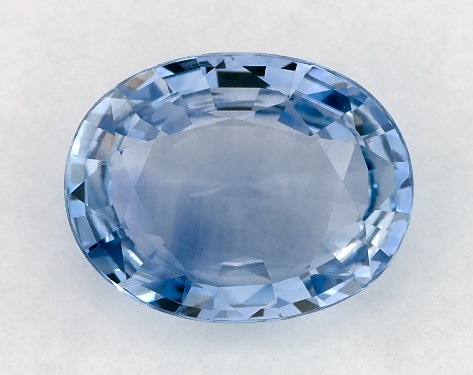 2.51 Carat Oval Natural Blue Sapphire