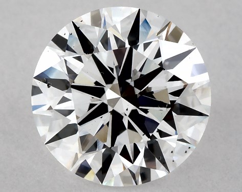 IGI Lab-Grown 1.53 Carat E-VS2 Ideal Cut Round Diamond