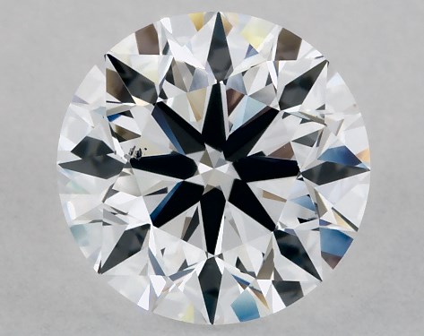 IGI Lab-Grown 1.51 Carat D-VS2 Excellent Cut Round Diamond