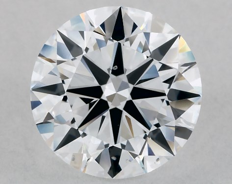 IGI Lab-Grown 1.50 Carat D-VS2 Ideal Cut Round Diamond