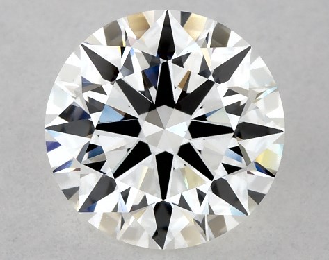 IGI Lab-Grown 1.58 Carat F-VS1 Ideal Cut Round Diamond
