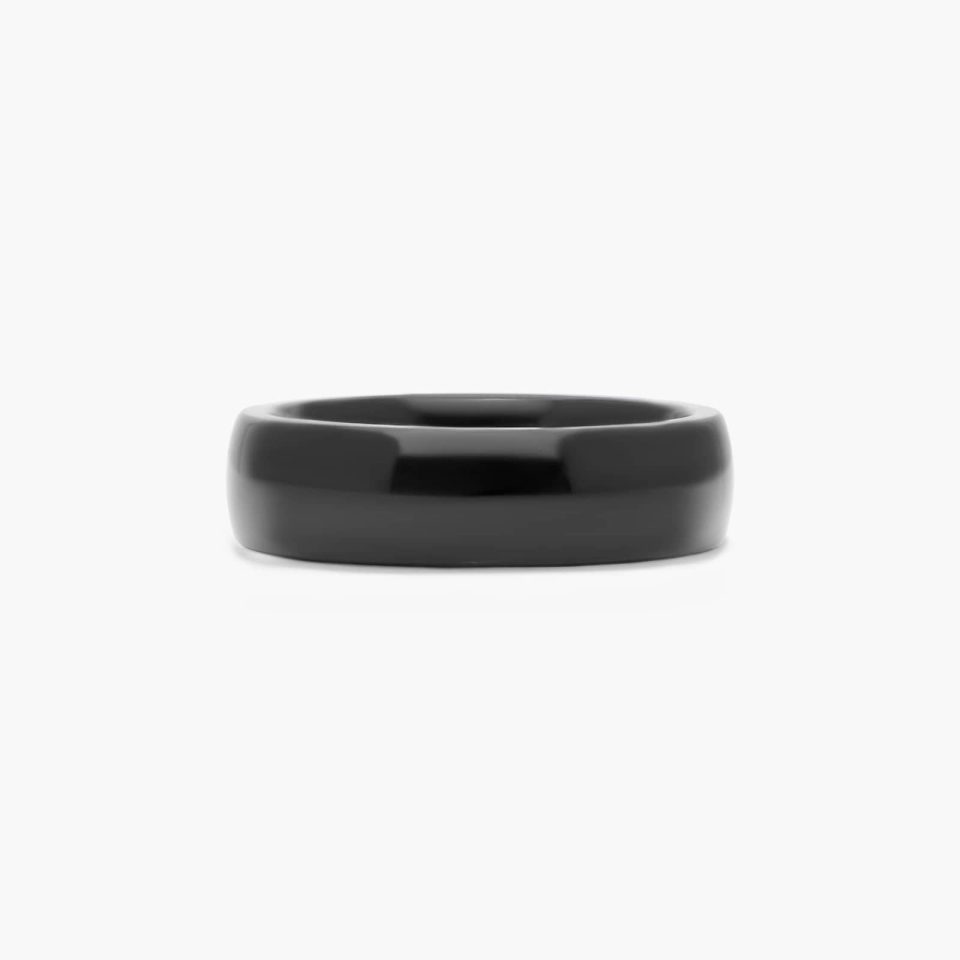 Tantalum 6.5mm Flat Surface Band