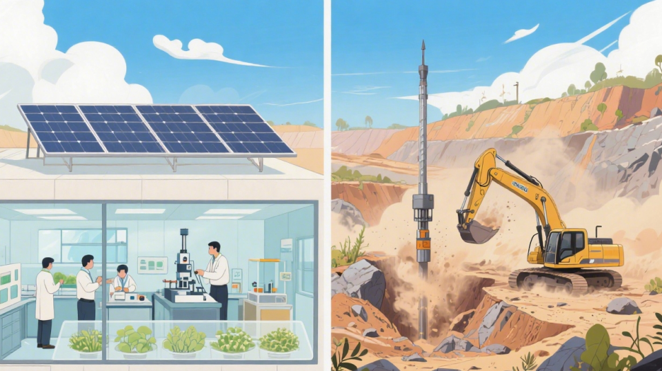 Environmental comparison of lab-grown and natural diamonds
