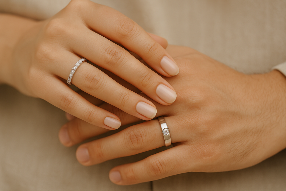 Celebrate Love with Coordinated Lab-Grown Diamond Designs